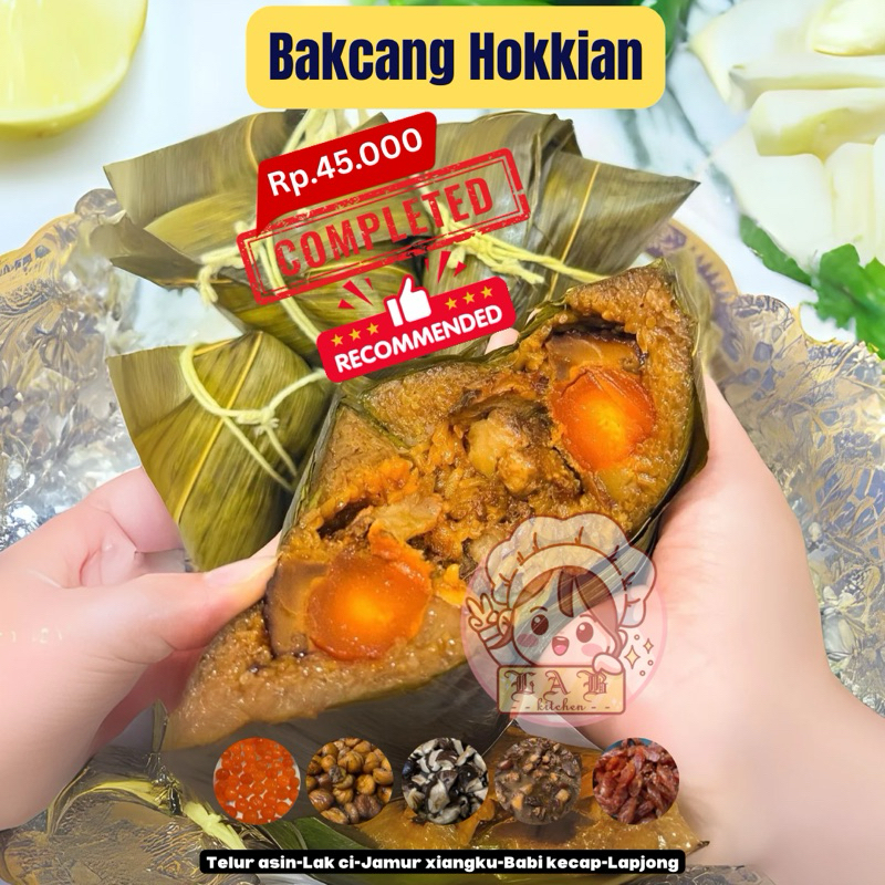 

Bakcang/Zongzi Hokkian Complete Lengkap Surabaya