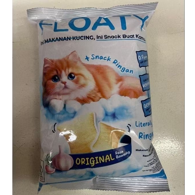 

FLOATY pillow snack original garlic 60gr