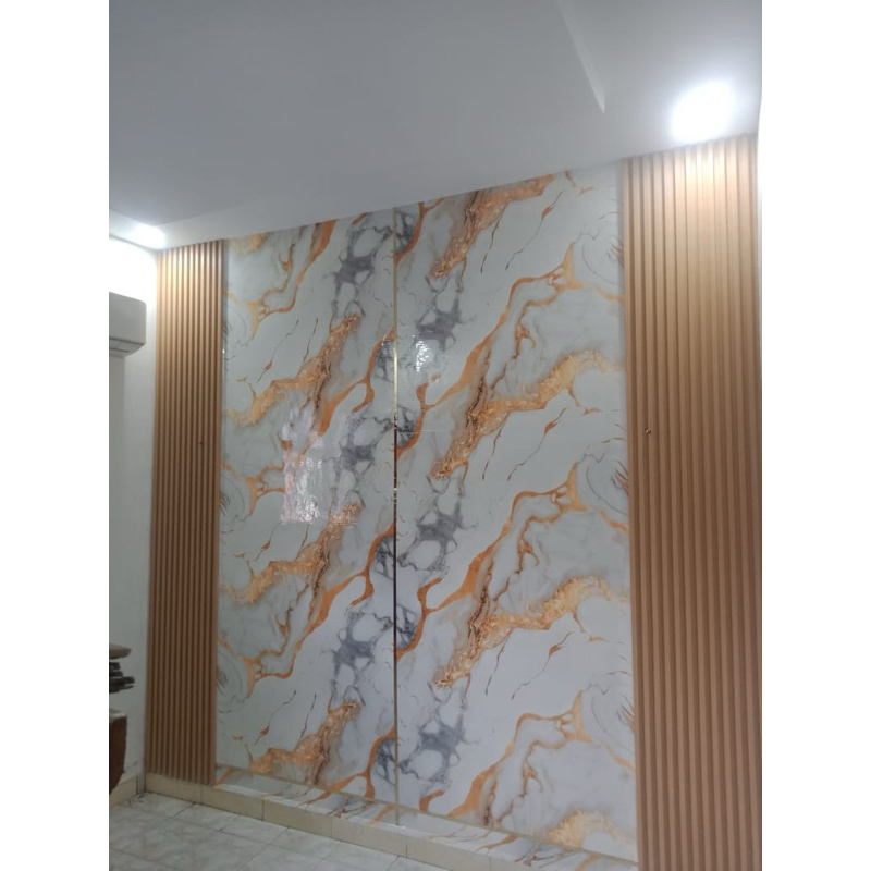 Wallpaper Motif Marble | Wallpaper Vinyl Roll | Wallpaper Dinding Vinyl Marble Foam Roll 1.2 x 280M