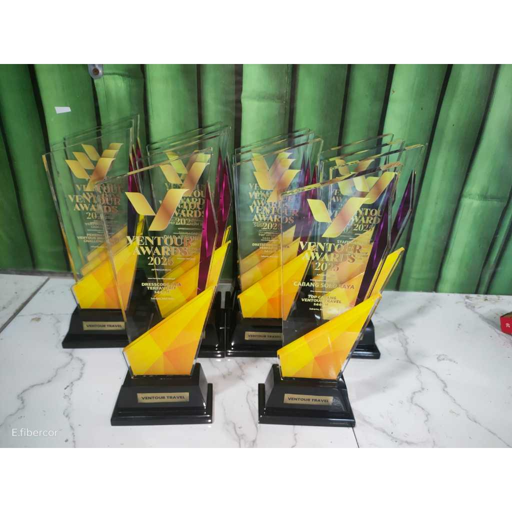 Custom Plakat Resin / Plakat / Custom Piala Penghargaan / Custom Plakat / Souvenir Plakat