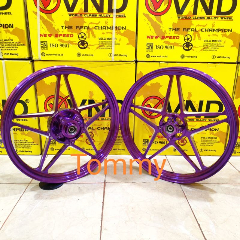 Velg VND V SPEED Mx King R15 Old Vixion New lebar 160/160x17 ring 17 Vspeed Bintang v2 Mxking