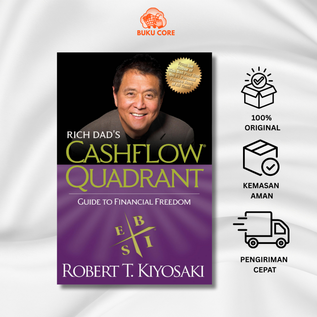 Buku Import Rich Dad's Cashflow Quadrant by Robert T. Kiyosaki (Original Paperback