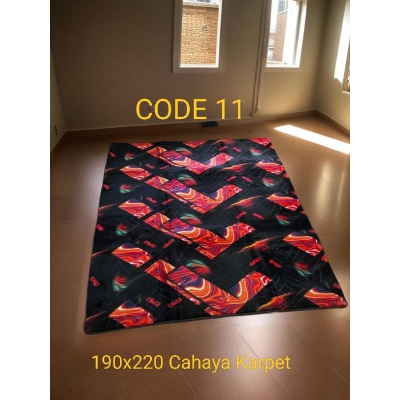 Karpet Lantai Busa Malaysia Original Premium Size 190 x 220