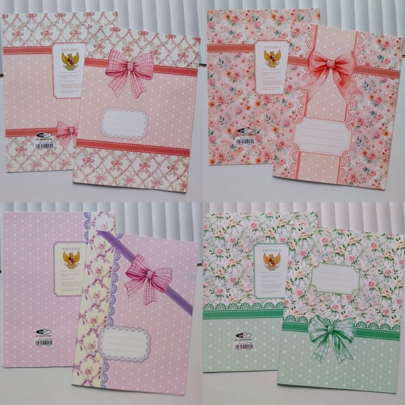 

(20LBR)SAMPUL BUKU KWARTO SIMPATY WARNA/ SAMPUL UNTUK BUKU SIDU Uk 38 x 26cm
