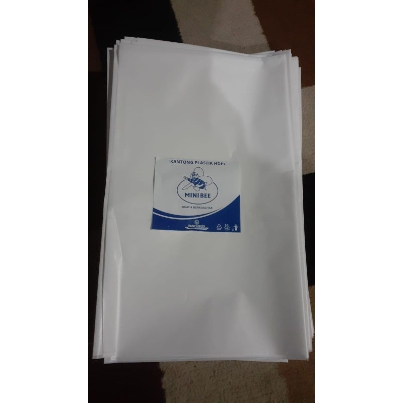 PROMO PLASTIK LAYANGAN MINIBEE TEBAL PUTIH