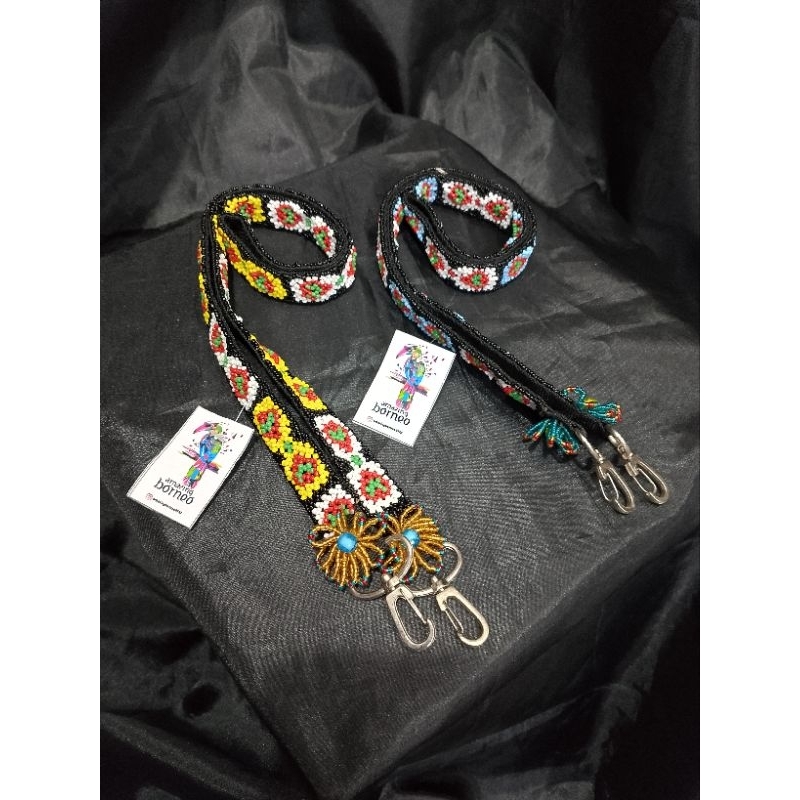 STRAP MANIK 2CM/TALI TAS MANIK DAYAK/TALI TAS MANIK