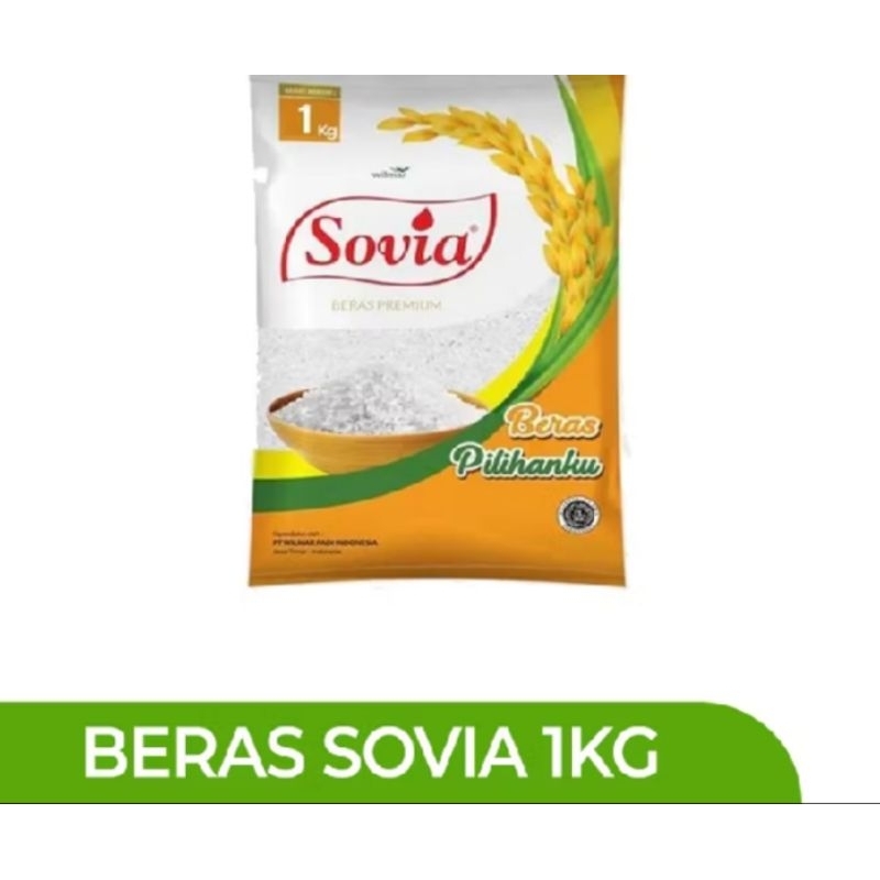 

Sovia beras pulen premium kemasan 1kg