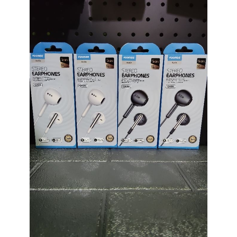 EARPHONES Stereo QA06 Foomee