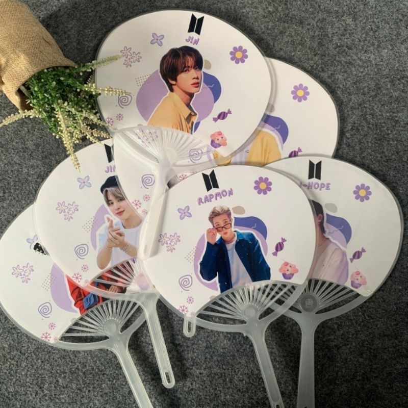 Kipas BTS - Kipas (Uchiwa) KPop BTS