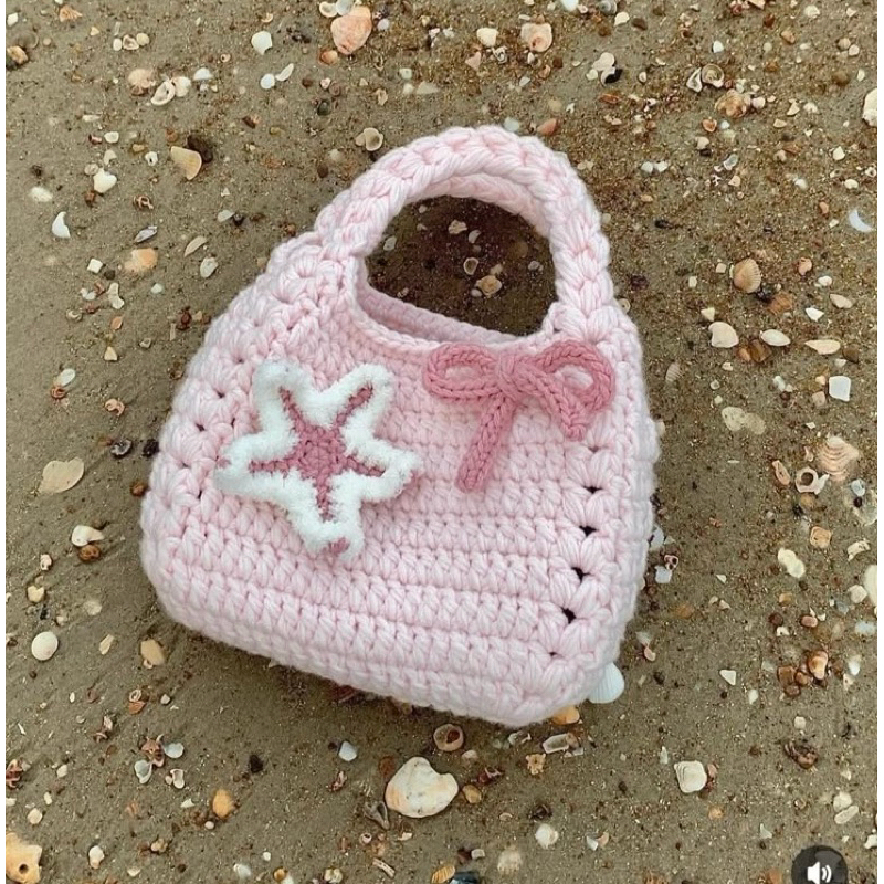 Tas Rajut dari benang Wol