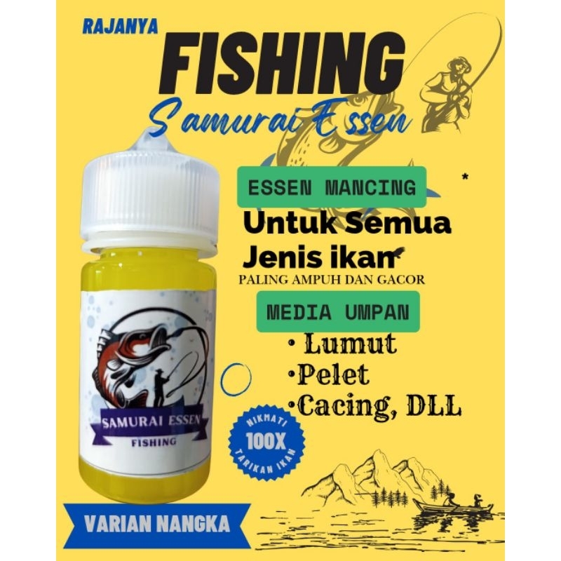 SAMURAI ESSEN  Varian NANGKA Essen ikan patin super Ikan Nila Liar mujaer ikan mas ikan lele ikan su