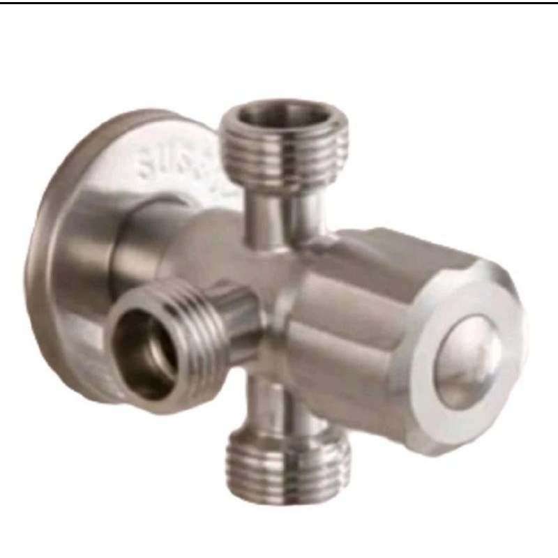 STOP KRAN STAINLESS CABANG 3, STOP KRAN STAINLESS JET SHOWER, STOP KRAN STAINLESS CABANG 3