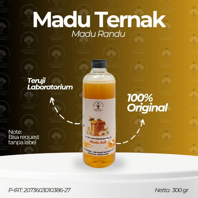 

Madu asli nektar bunga randu/ kapuk 300gr