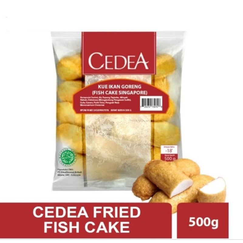 

CEDEA FRIED FISH CAKE 500GR