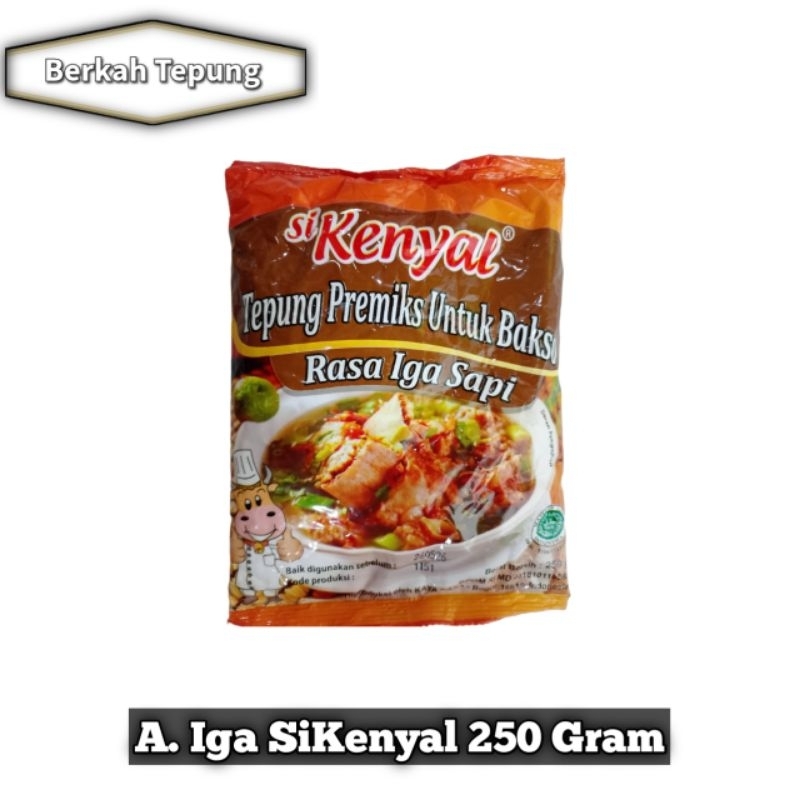 

SiKenyal Tepung Bumbu Adonan Bakso Rasa Iga Sapi 250 Gram