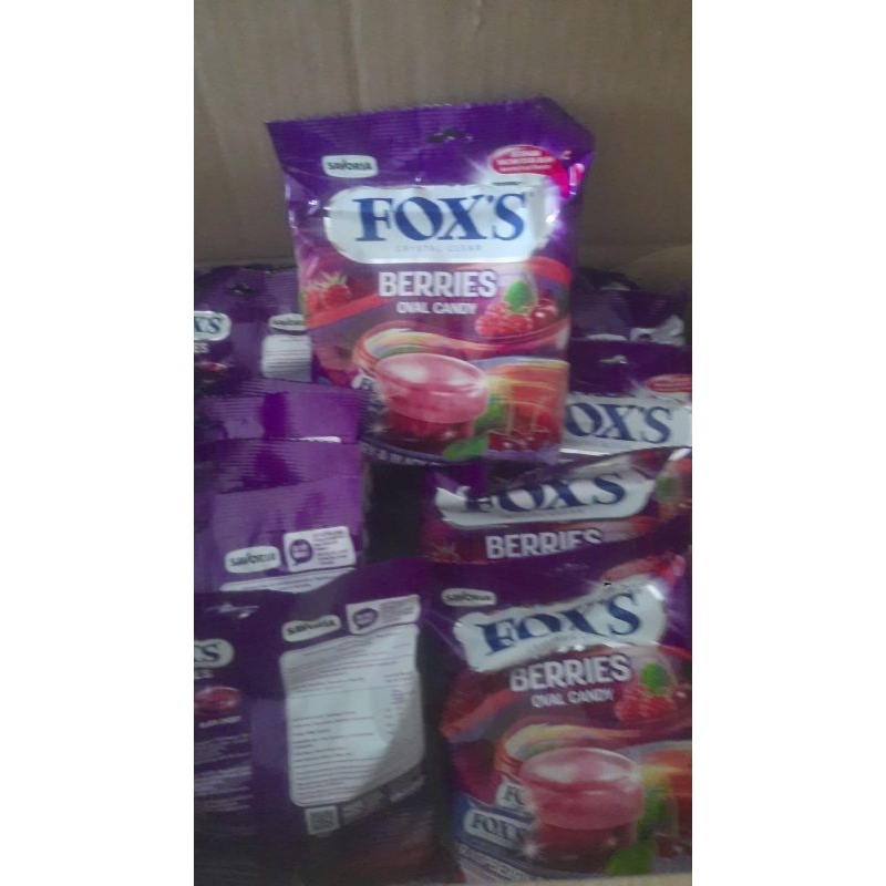 

FOX'S BERRIES BAG NEW 125gr