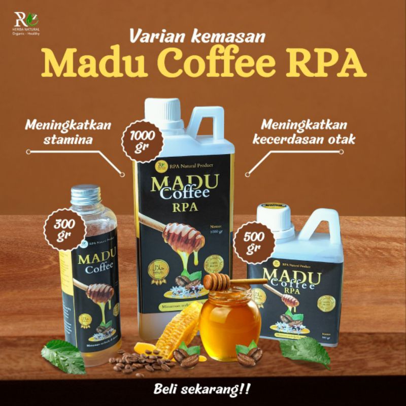 

RPA" Madu Kopi 1KG. 100% Asli Nektar, Madu kopi Murah, Madu kopi Alami, Madu kopi murni.