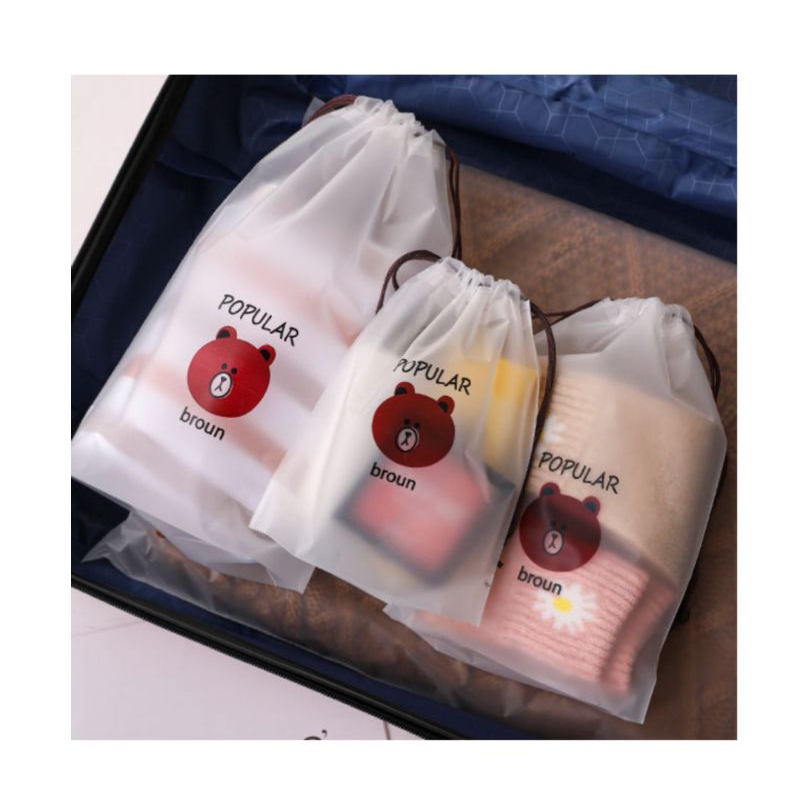 V (V12) POUCH KOSMETIK ZIPPER UKURAN KECIL/STORAGE/POUCH WATERPROFF UKURAN SEDANG