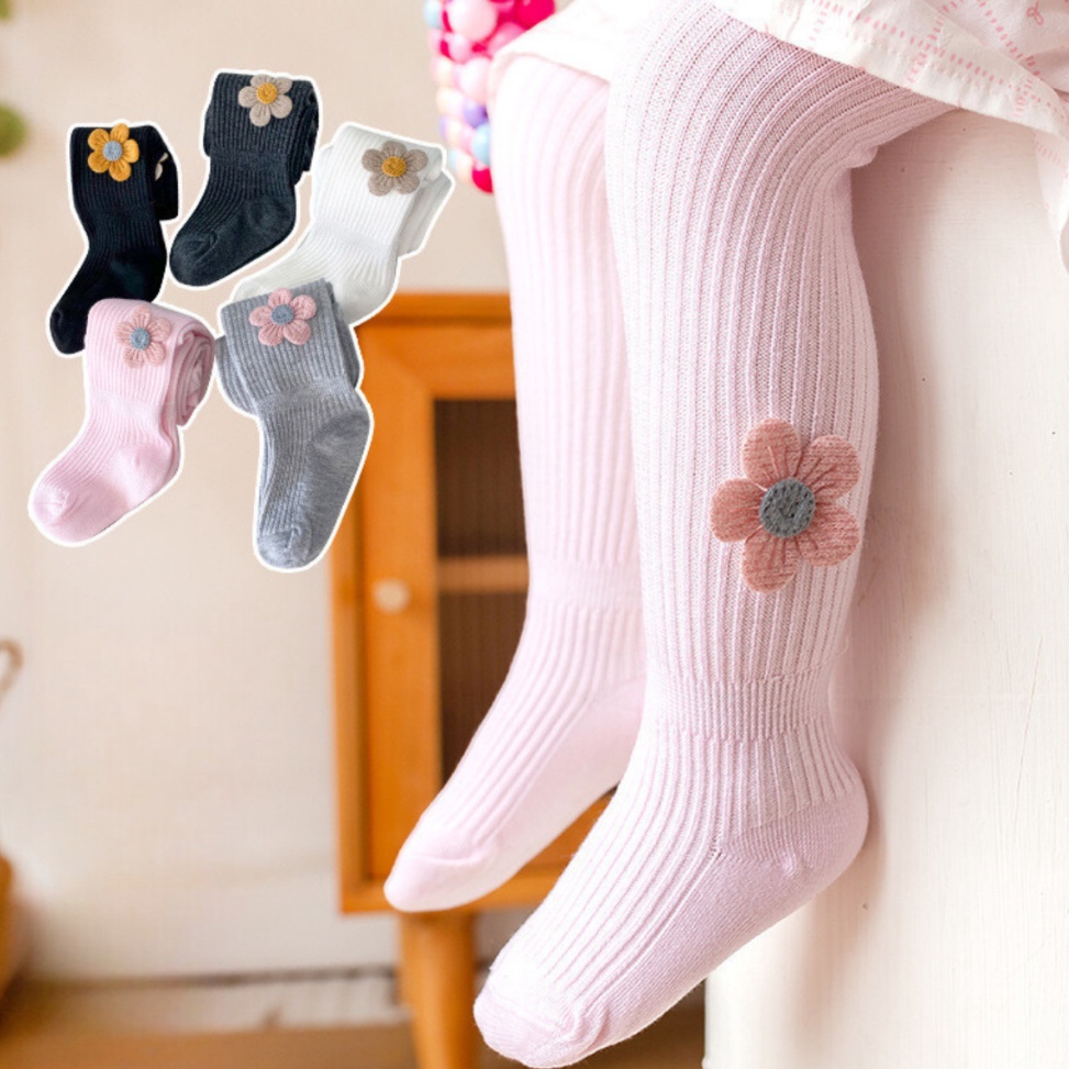 Special Pr Legging Bayi Perempuan Tutup Kaki Bunga Newborn   2 Tahun Bunga Leging Lejing Anak Bayi P