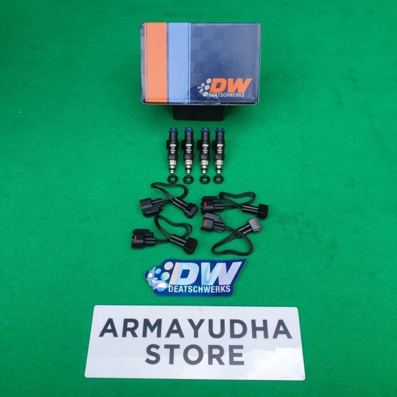 injector racing DW deatchwerks Mitsubishi Lancer Evo 4 5 6 4G63T