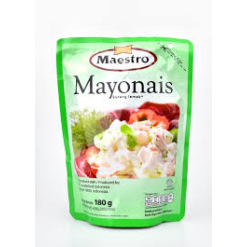 

Maestro Mayonaise 180Gr / Mayonaise Original 180Gr