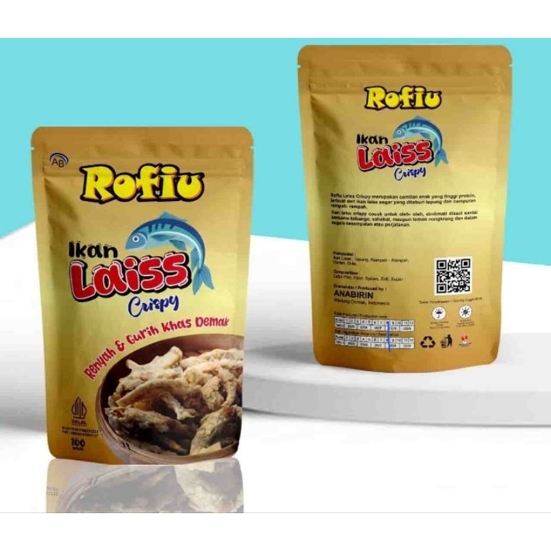 

IKAN LAISs Crispy camilan sehat cocok untuk bersantai maupun buat lauk makan