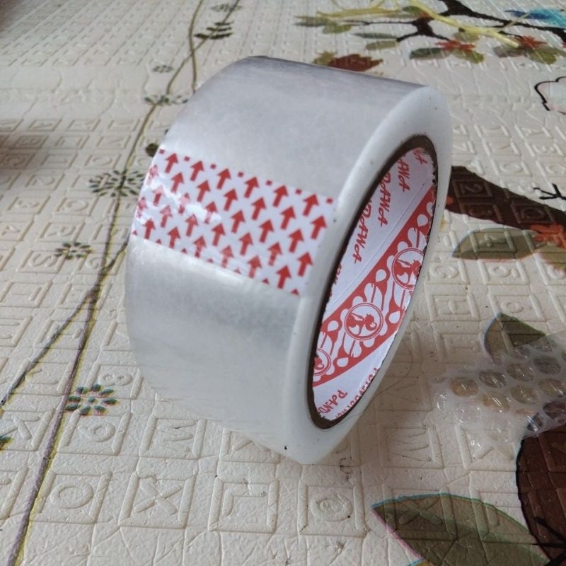 

Lakban 100yard bening dan coklat untuk packing murah