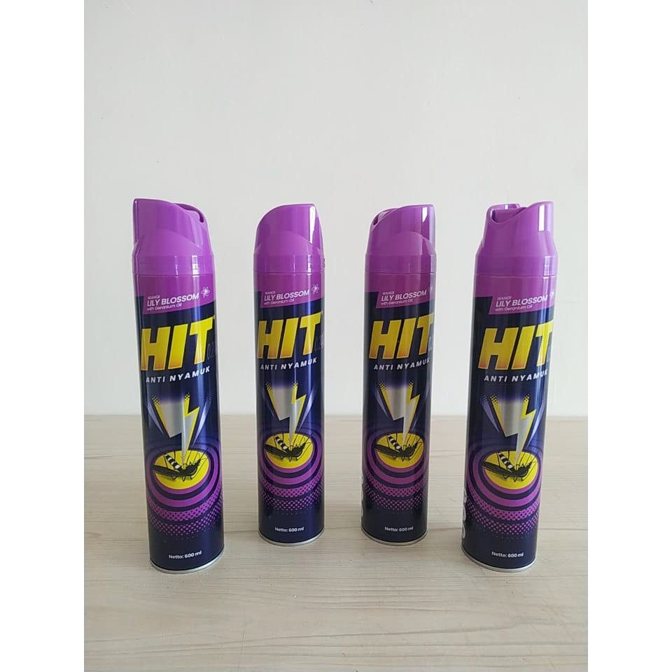 Hit Semprot Anti Nyamuk 600ml - Hit Semprot Nyamuk dan Serangga