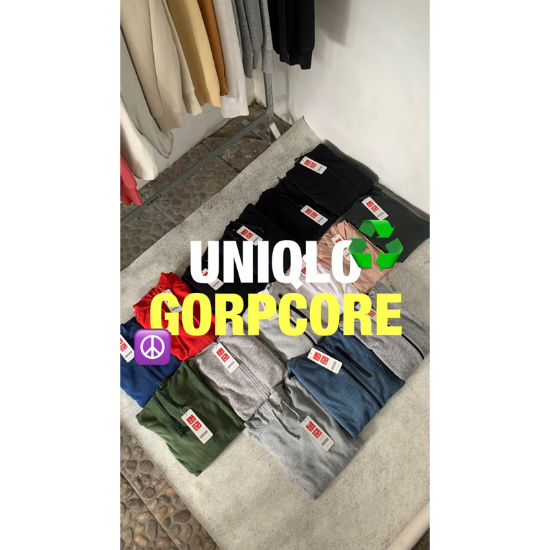 Hoodie Uniqlo Gorpcore