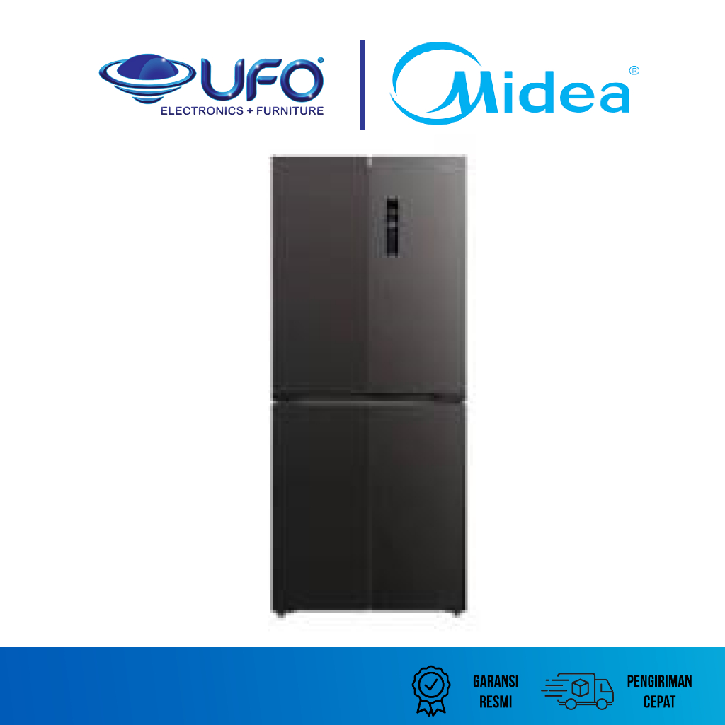 Midea Kulkas MultiDoor 4 Pintu Inverter 407 Liter MDRF550FGF28ID