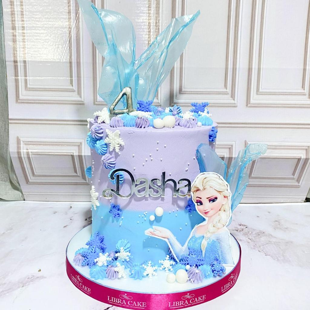Kue Ulang Tahun/Birthday Cake/Kue Elsa/Kue Frozen/Elsa Cake