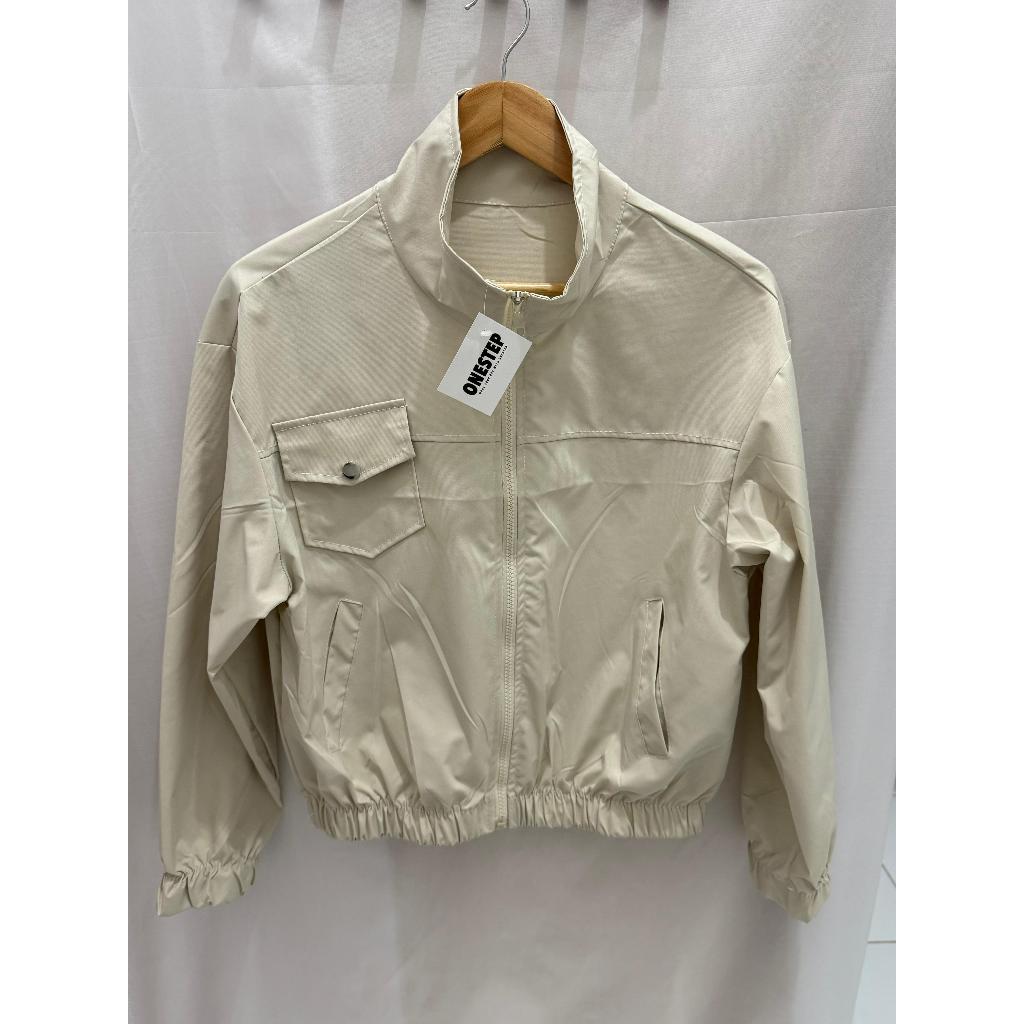 Jaket Crop Parasut Wanita 012