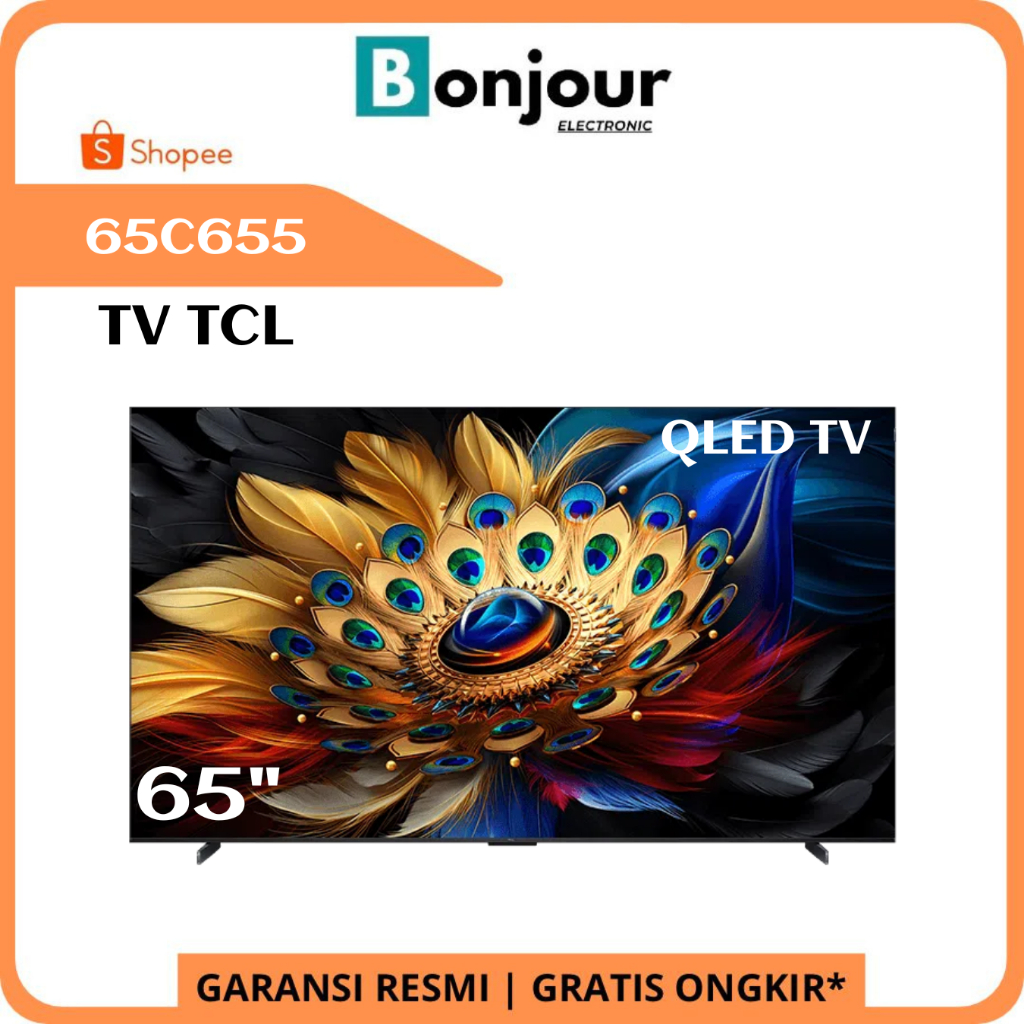 Smart TV TCL 65 Inch Qled Pro TCL 65C655 4K UHD Google TV 65Inch C655