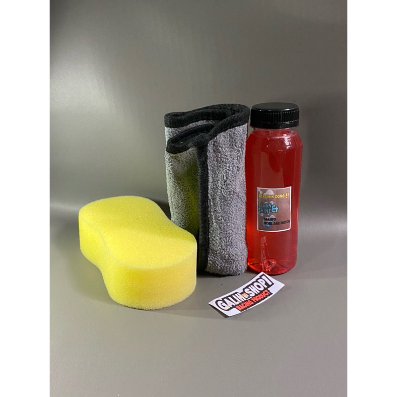 PAKET CUCI MOTOR MOBIL BERSIHIN SABUN CUCI MOTR MOBIL