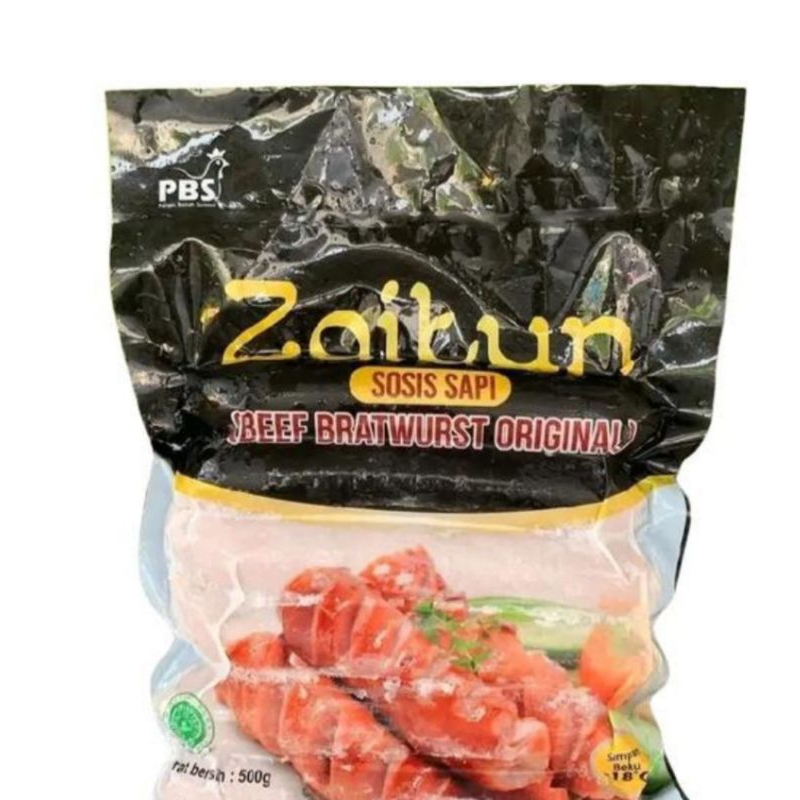 

ZAITUN BEEF BRATWURST 500GR