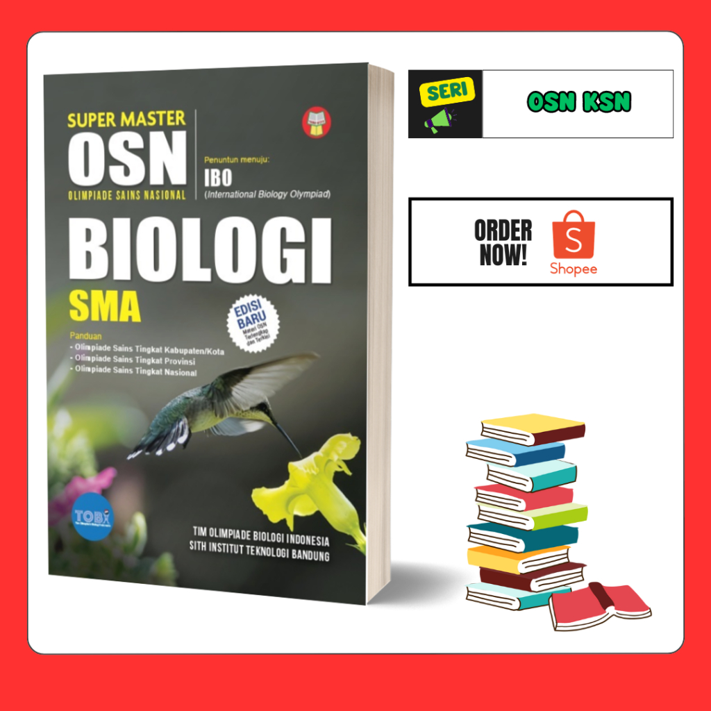 Buku Super Master Olimpiade Sains OSN Biologi SMA Penerbit Yrama Widya