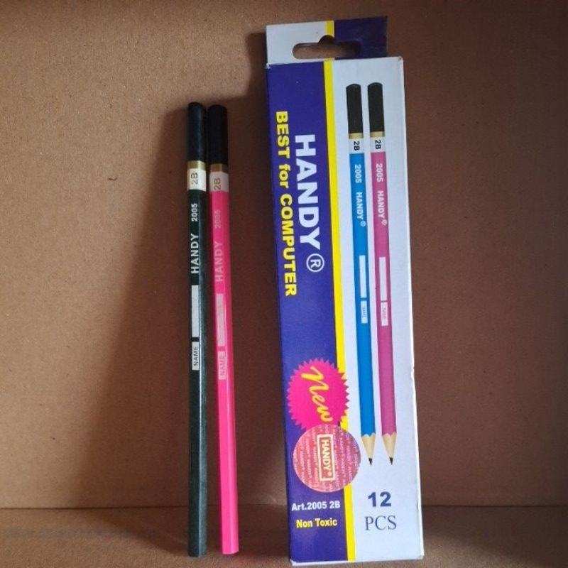 

pensil handy 2b non toxic best for computer (harga per pcs)
