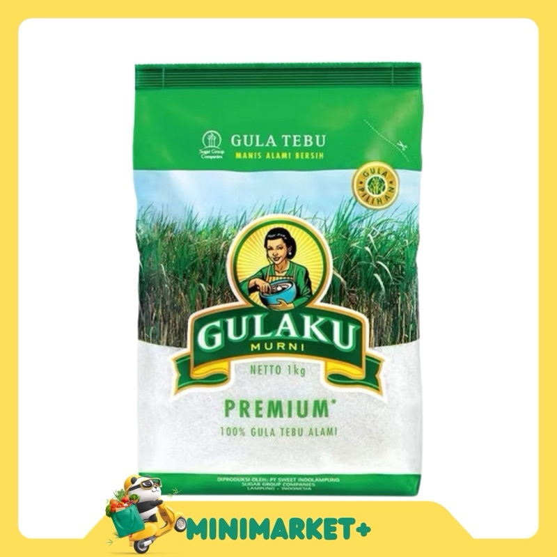 

GULAKU GULA TEBU PREMIUM GULA PASIR 1000gr