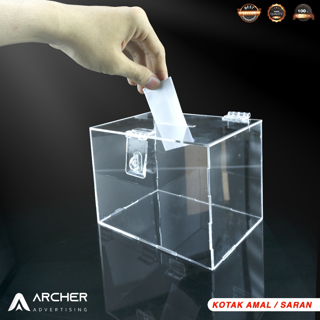 

BOX / KOTAK SARAN/ KOTAK AMAL AKRILIK