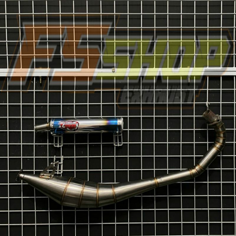 KNALPOT SATRIA HIU LUMBA 2TAK R9 BPB STENLIS