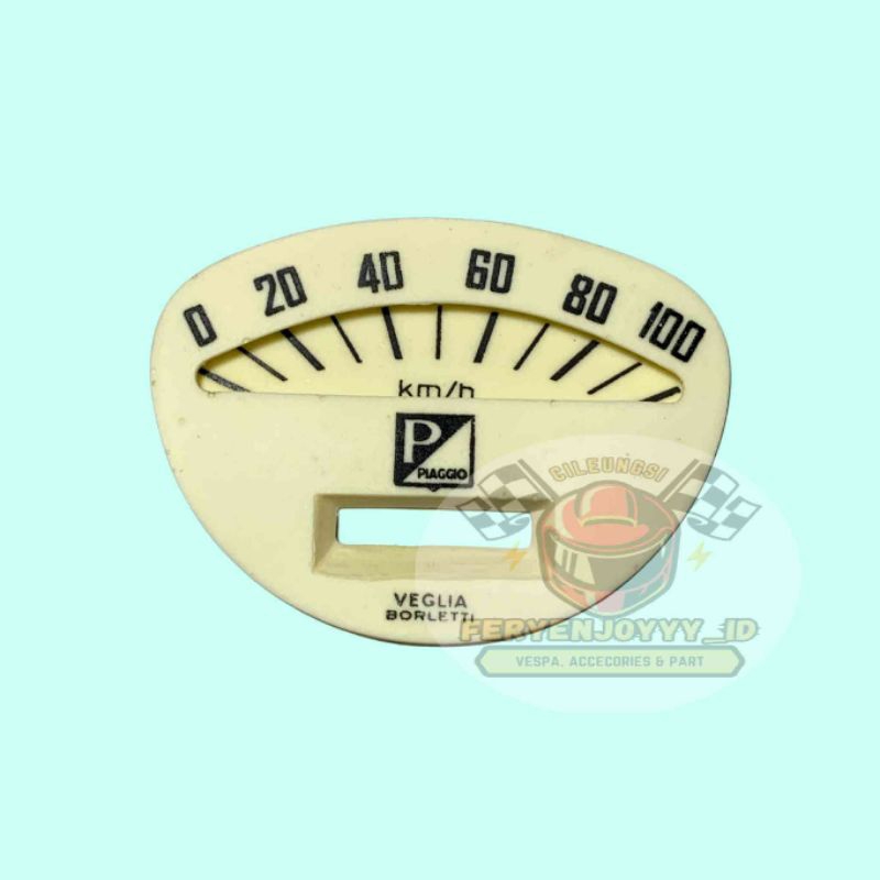 LAYAR SPEEDOMETER KERANG P/ 100 VESPA SS90 SUPER 66