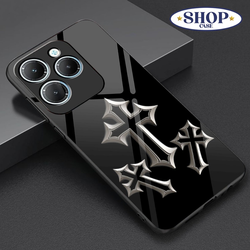 Casing Hp Infinix 40 / Hot 40 Pro / Tecno Spark 20 Pro - Fashion Salib Case Murah Softcase Hardcase 