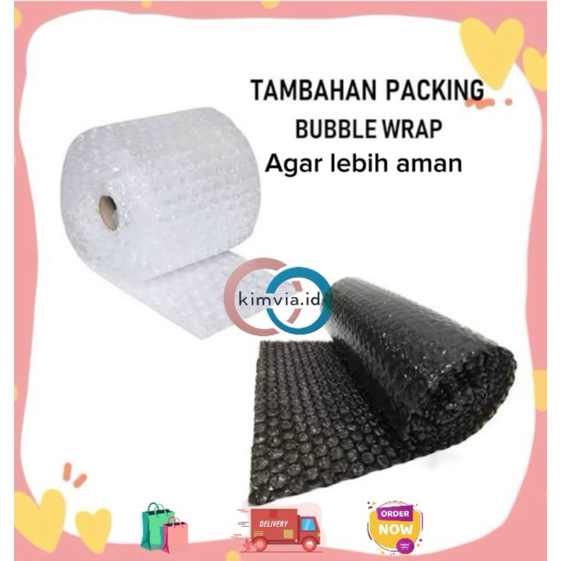 

Bubble Wrap Tambahan Packing Bubble Wrap Packing Aman Extra Bubble Wrap