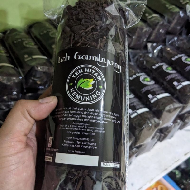 

DIARY PETANI - 500 Gram Teh Gambyong Kemuning Teh Hitam Original