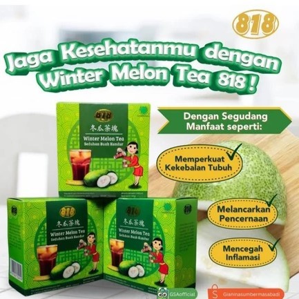 

WINTER MELON TEA 818 Seduhan Teh Buah Kundur / Minuman Panas Dalam / Minuman Air Mata Kucing