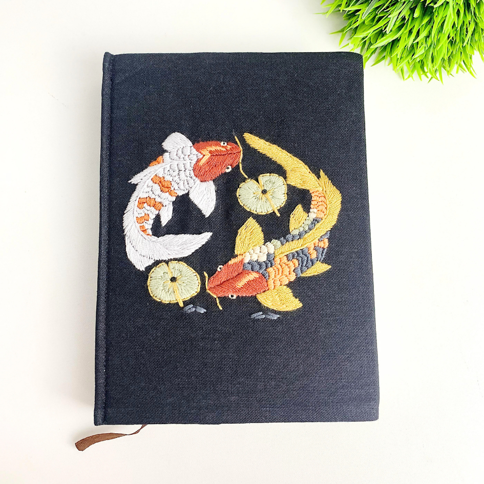 

KOI BOOK EMBROIDERY