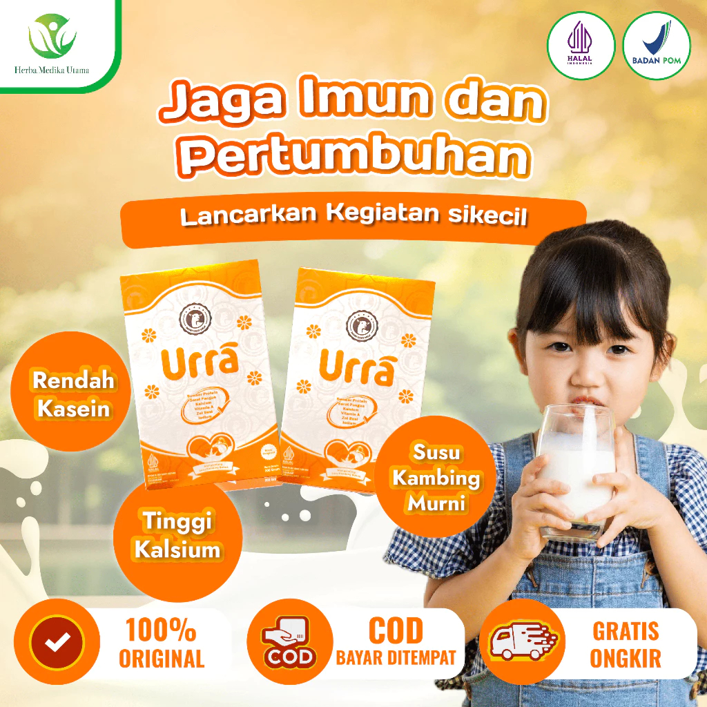 

Susu Urra- 2Box Membantu Menambah Berat Badan Anak 200gr