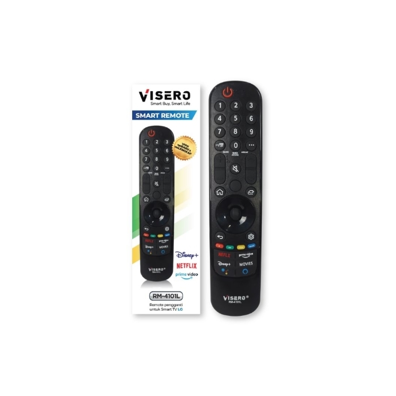 VISERO RM-4101L REMOTE  SMART TV LG LED DIGITAL YOUTUBE NETFLIX UNTUK SEMUA TYPE TV LG
