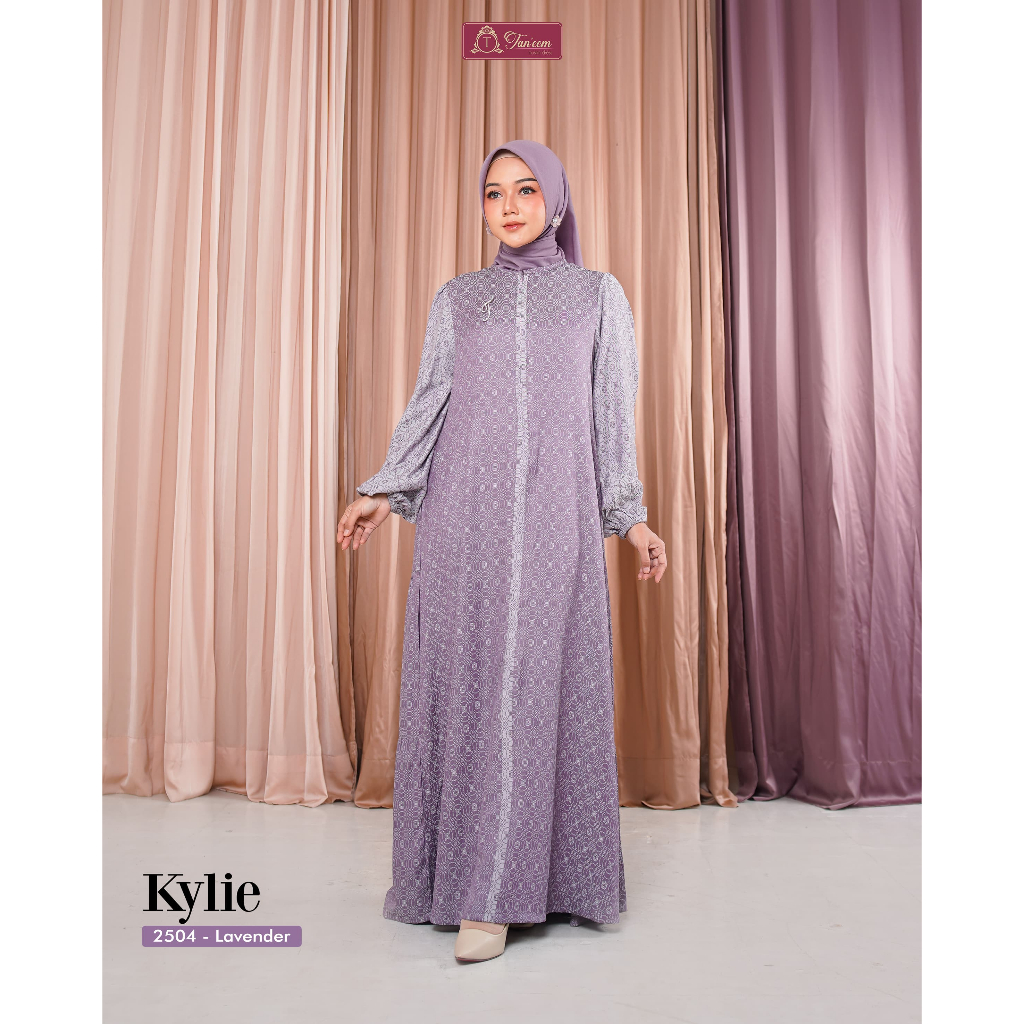Gamis Kylie Kode 2504 By Taneem Muslim Dress