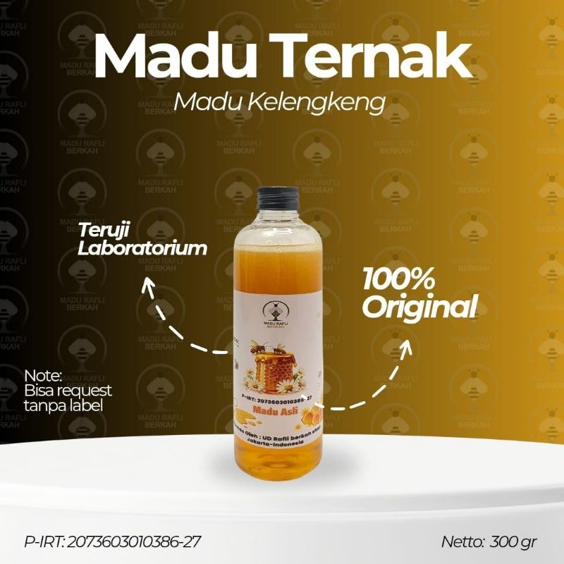 

madu asli madu nektar bunga kelengkeng 300gr